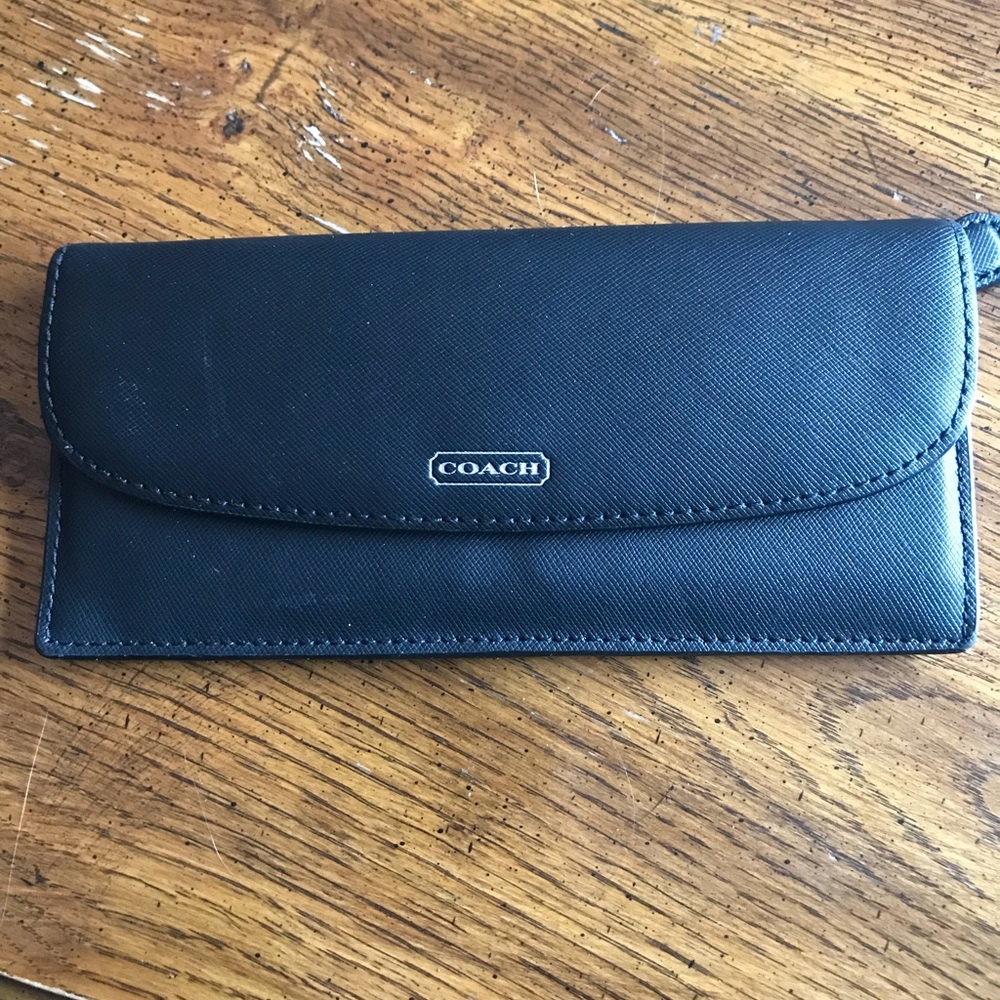Black Coach Wallet